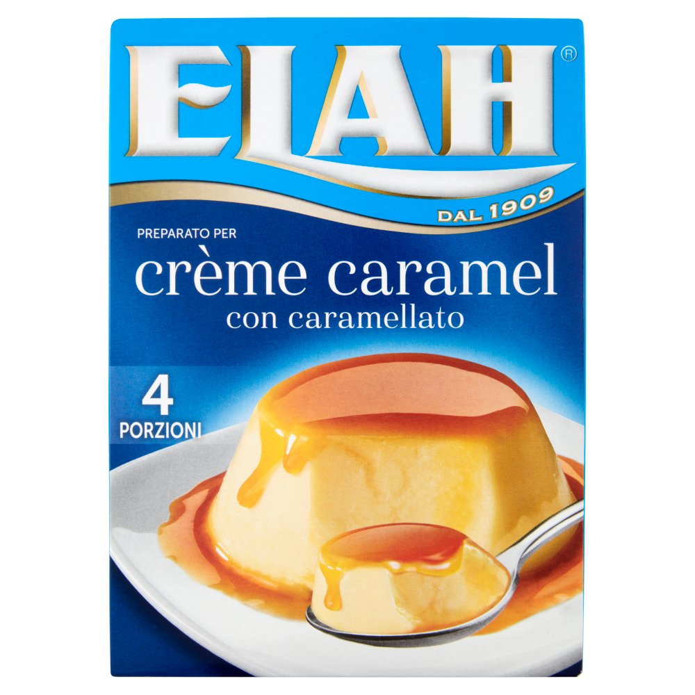Elah Preparato per Budino Creme Caramel Gr.100
