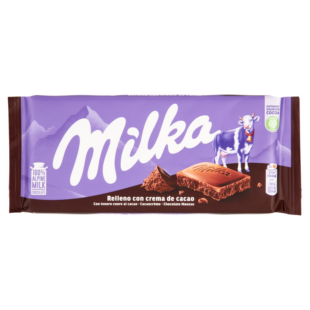 MILKA BARRETTA TENEROCUORE GR.100