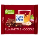 Ritter Sport Cioccolato Rum, Uvetta e Nocciole Gr.100