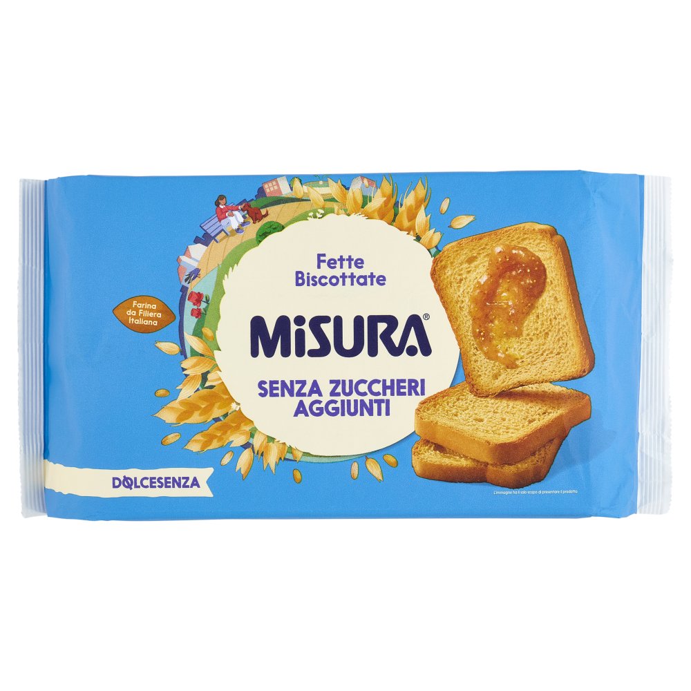 Misura Dolcesenza Fette Biscottate Gr.320