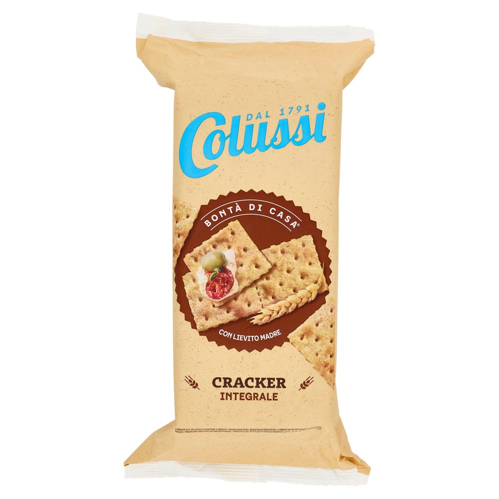 Colussi Crackers Integrali Gr.500