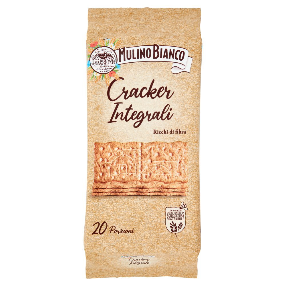 MULINO BIANCO CRACKERS INTEGRALI GR.500