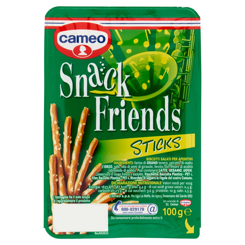 Cameo Sticks Salati Gr.100