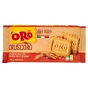 Oro Saiwa Cruscoro Biscotti Integrali 100% Grano Italiano con Zucchero di Canna e Miele Gr.400