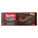Loacker Classic Double Choc Wafer al Cacao dell'Ecuador con Crema al Cioccolato Gr.175
