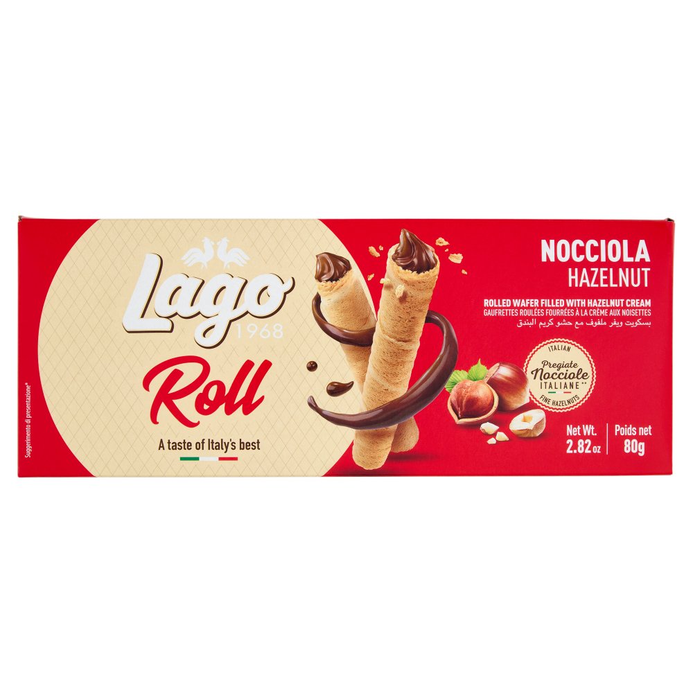 Gastone Lago Roll Break alla Nocciola Gr.80