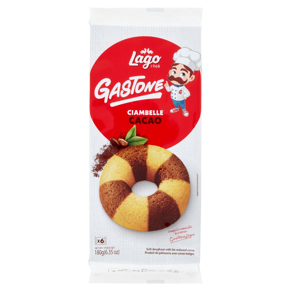 GASTONE LAGO CIAMBELLA AL CACAO GR.30