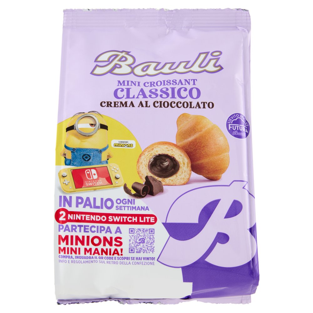 Bauli Mini Croissant Cioccolato al 60% di Cacao Gr.75