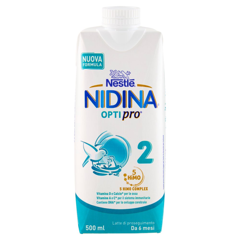 Nestle' Latte Nidina 2 Liquido Ml.500