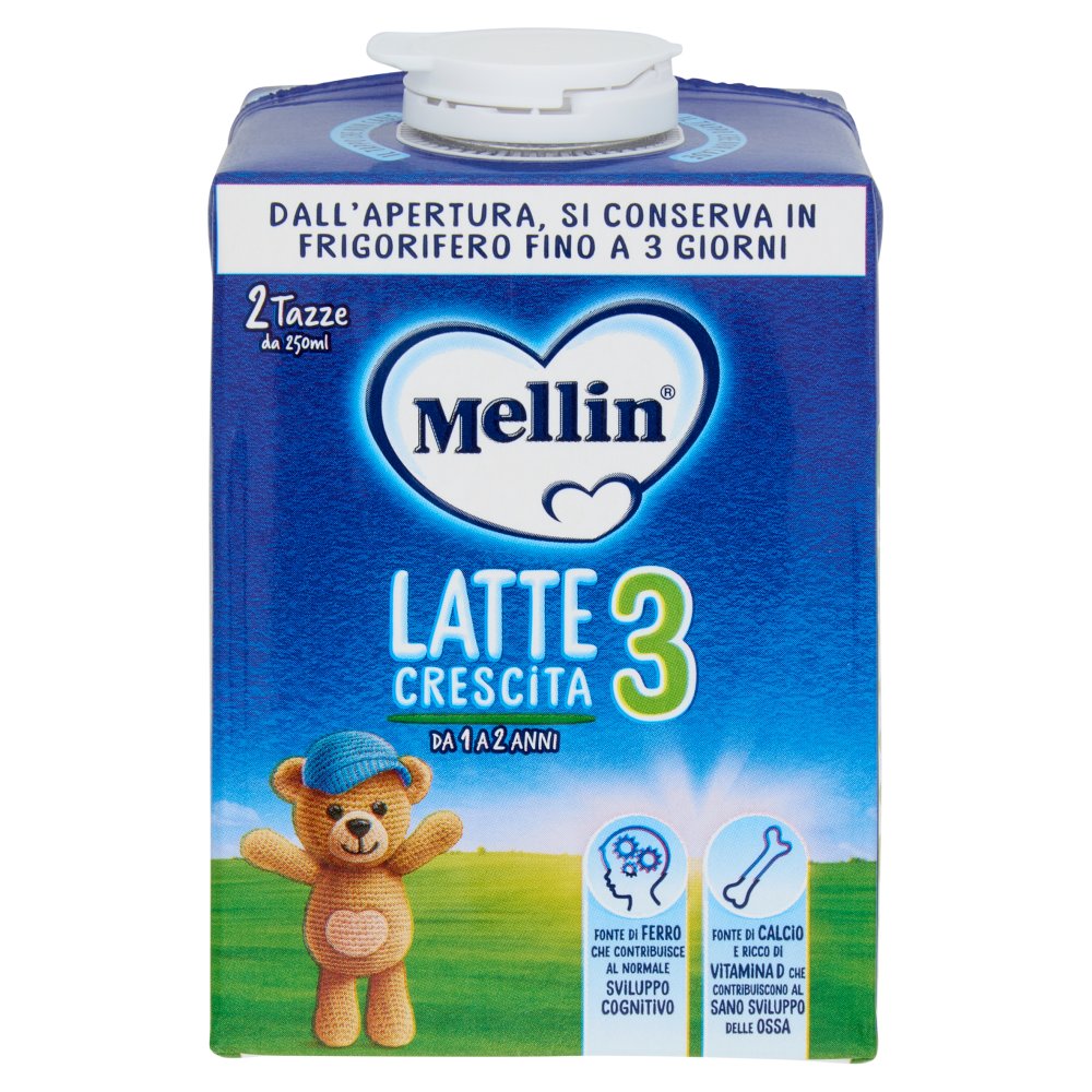 Mellin Latte 3 Crescita Ml.500