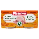 Plasmon Omogeneizzato Carne Vitello e Prosciutta Gr.80X2