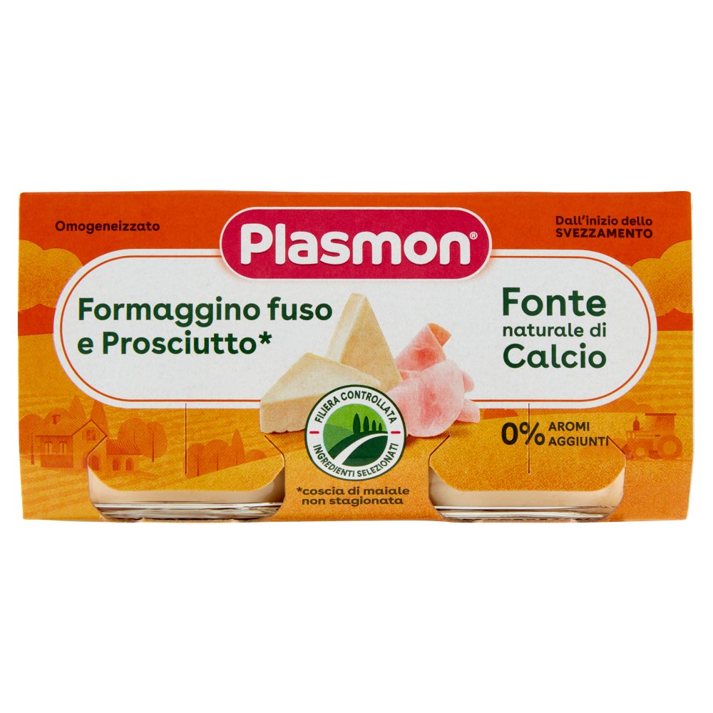 Plasmon Formaggino Fuso e Prosciutto Gr.80 X Pz.2