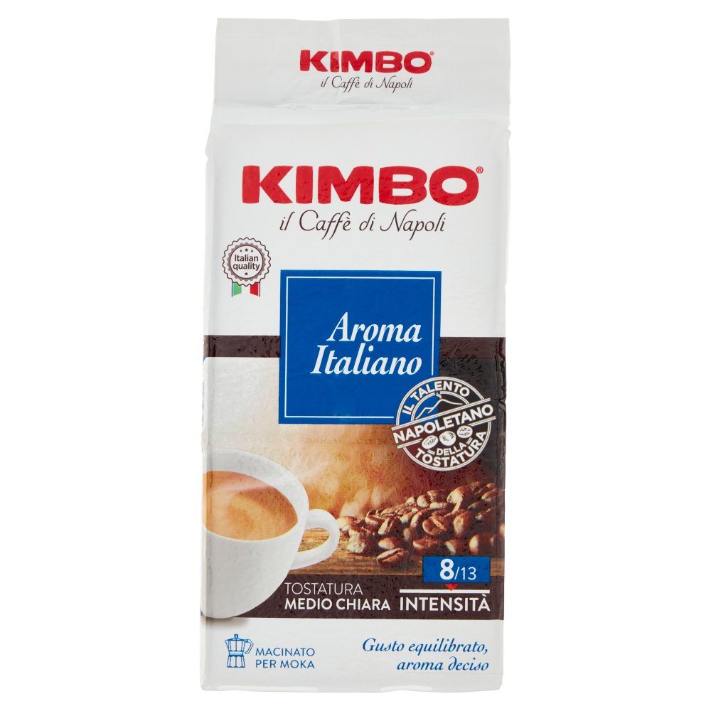 Kimbo Caffè Macinato Fresco Gr.250