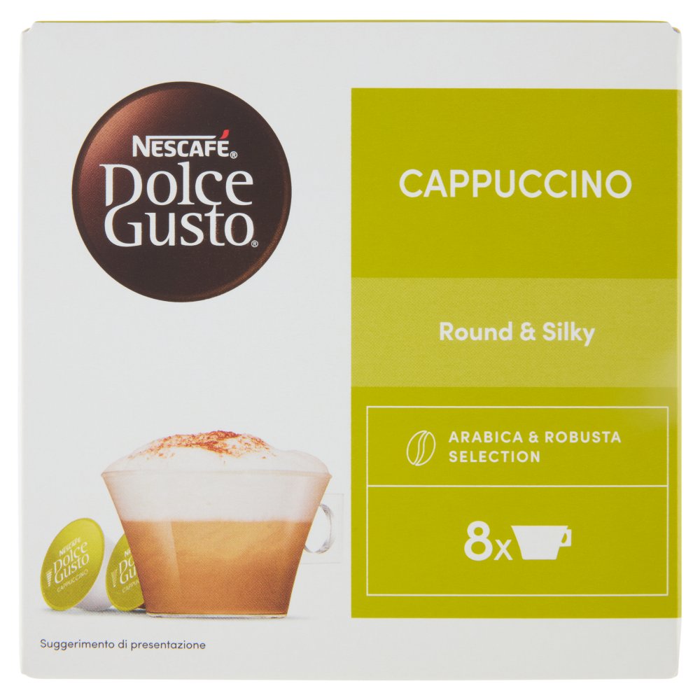 Nescafé Dolce Gusto Cappuccino 8+8 Capsule Compatibili