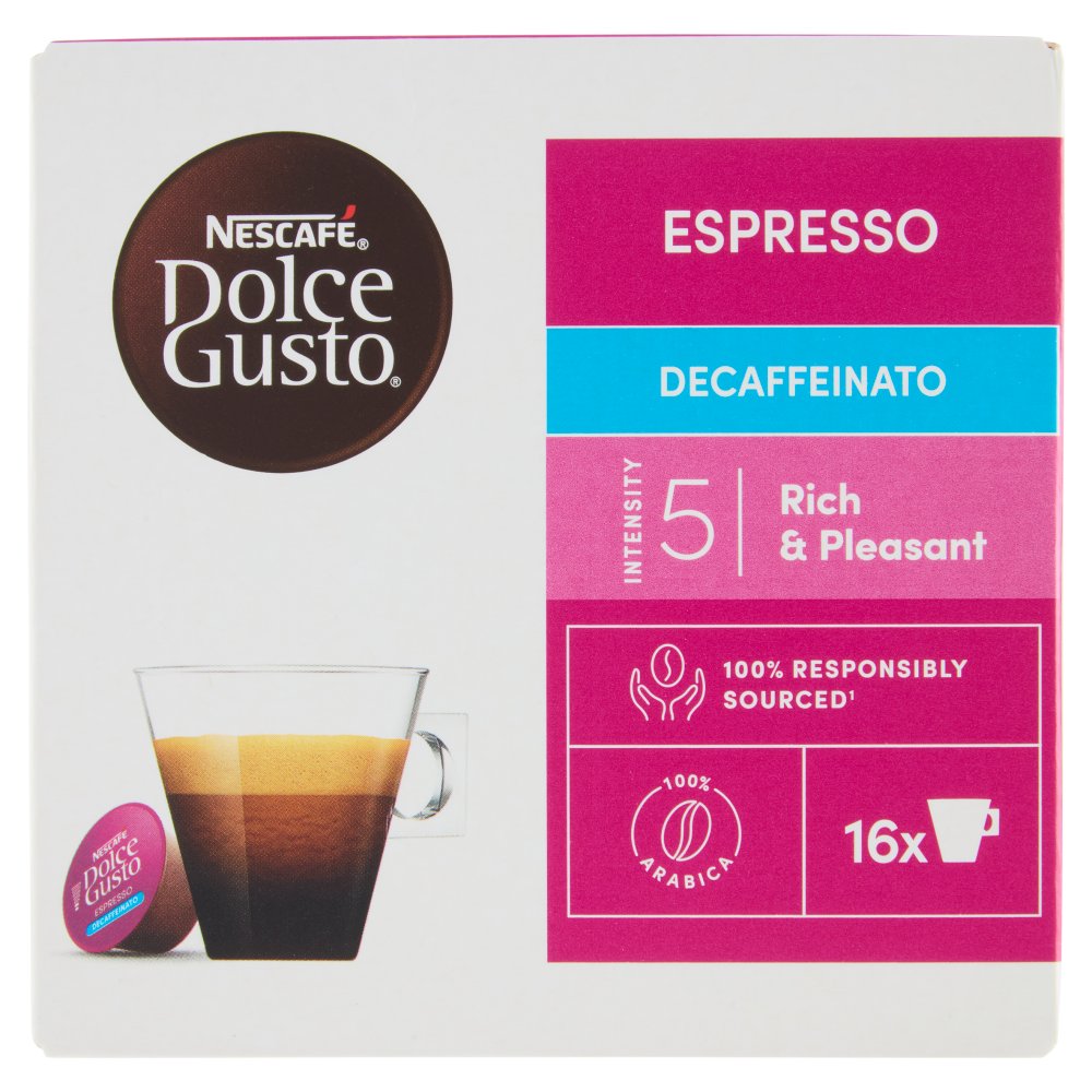 Nescafe' Dolcegusto Espresso Decaffeinato 16 Capsule