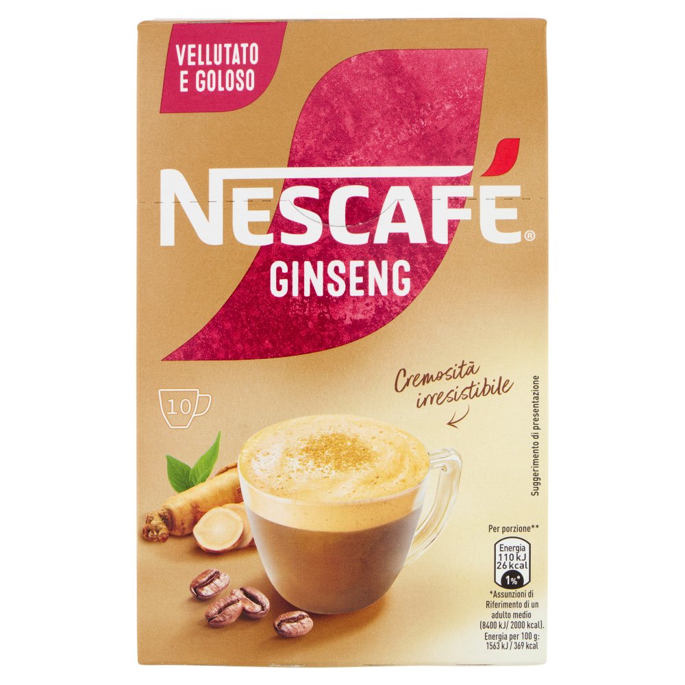 Nescafe' Gold Ginseng 10 Buste