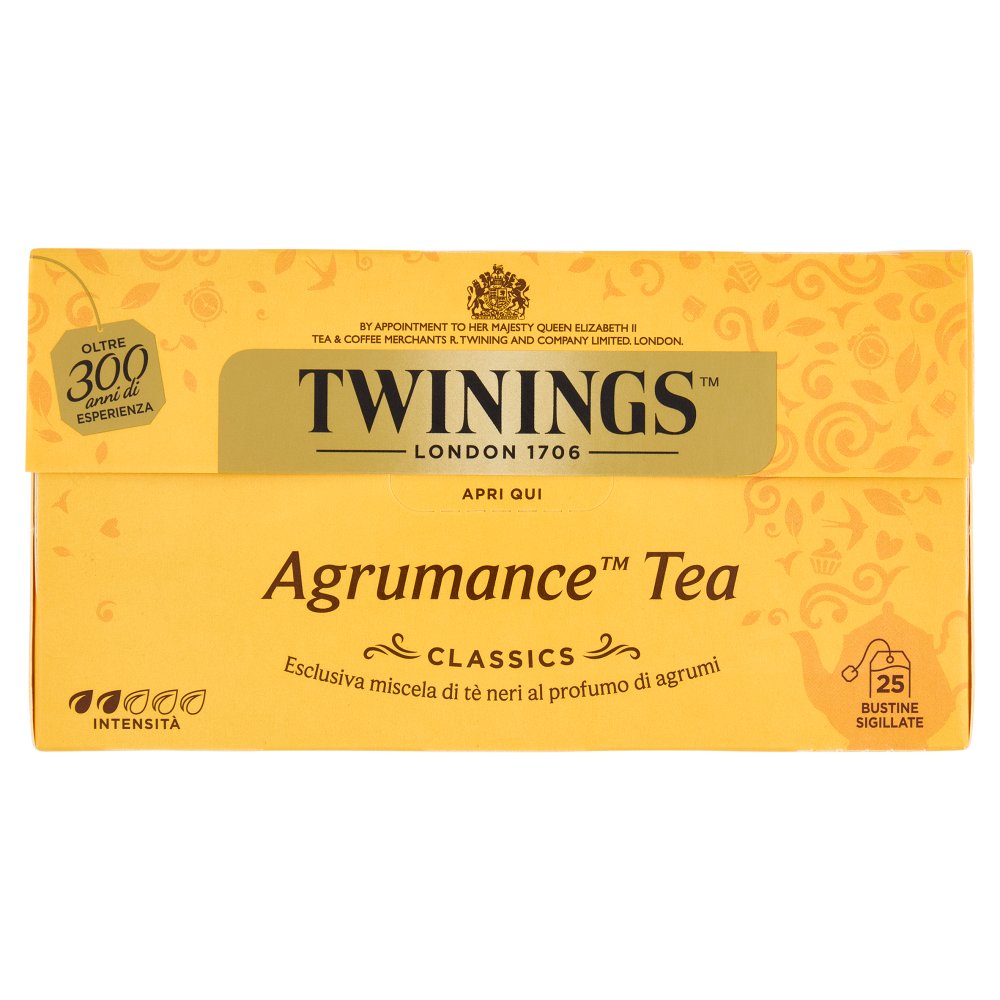 Twinings Te' Nero Agrumance 25 Filtri