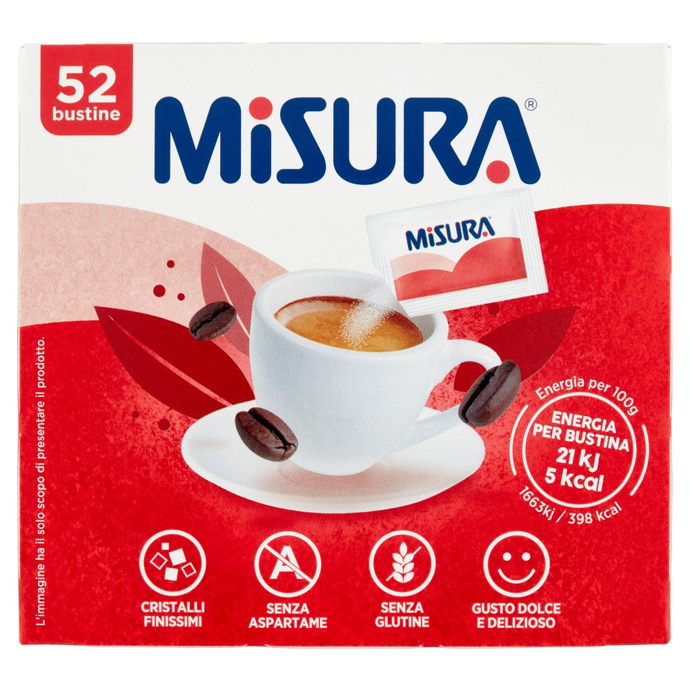Misura Dolcificante Astuccio 52 Bustine Gr.65