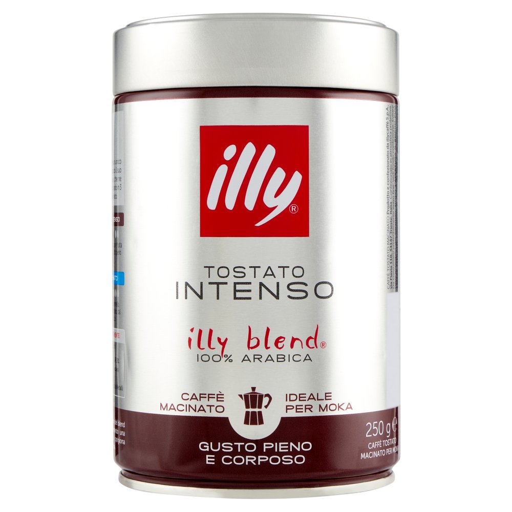 Illy Moka Intenso 100% Arabica Macinato Gr.250