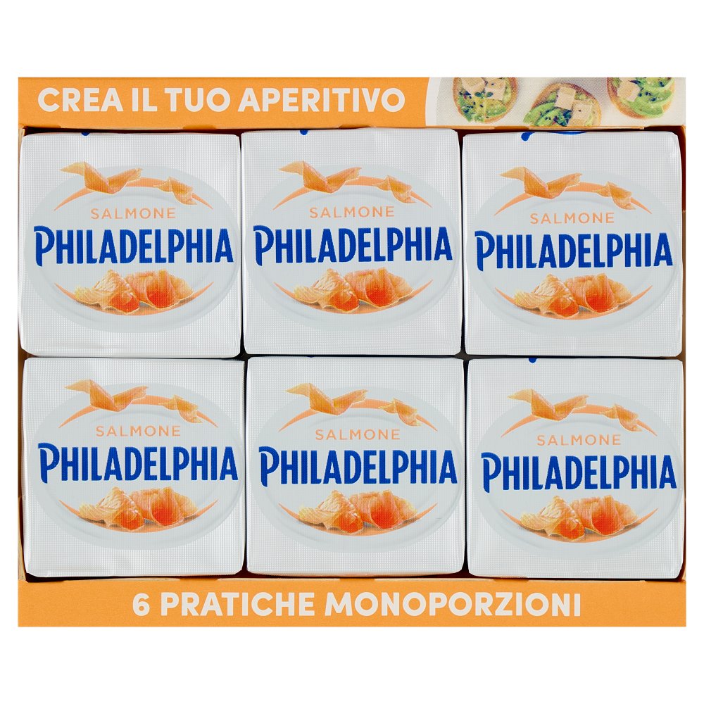 Philadelphia al Salmone Gr.25 X Pz.6