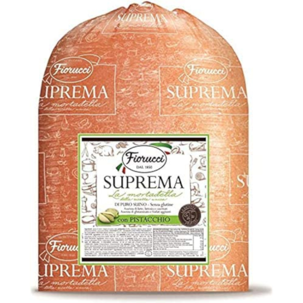 Fiorucci Mortadella Suprema con Pistacchio Kg.18