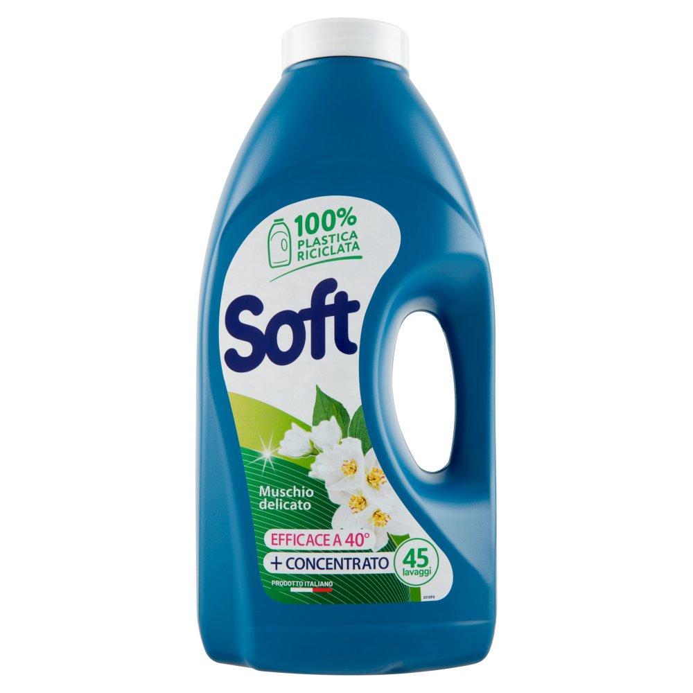 Soft Liquido Lavatrice Muschio Bianco Lt.2,5