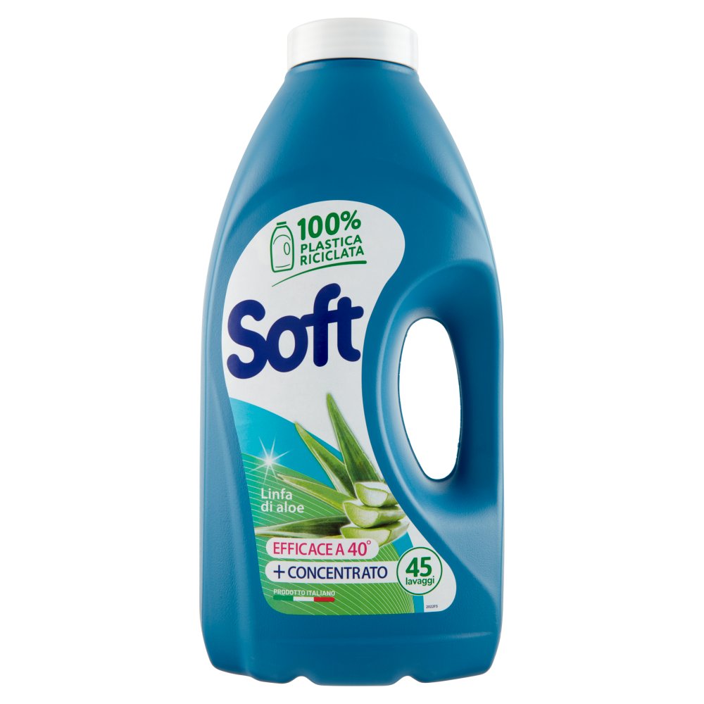 Soft Liquido Lavatrice Aloe Vera Lt.2,5