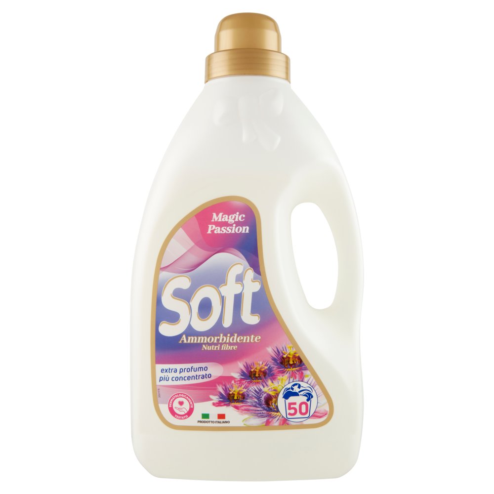 Soft Ammorbidente Magic Passion 50 Lavaggi Lt.3