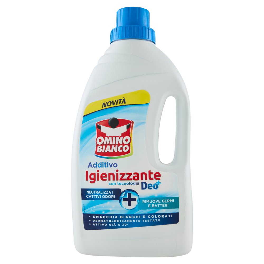 Omino Bianco Additivo Igienizzante con Tecnologia Deo+ Ml.900