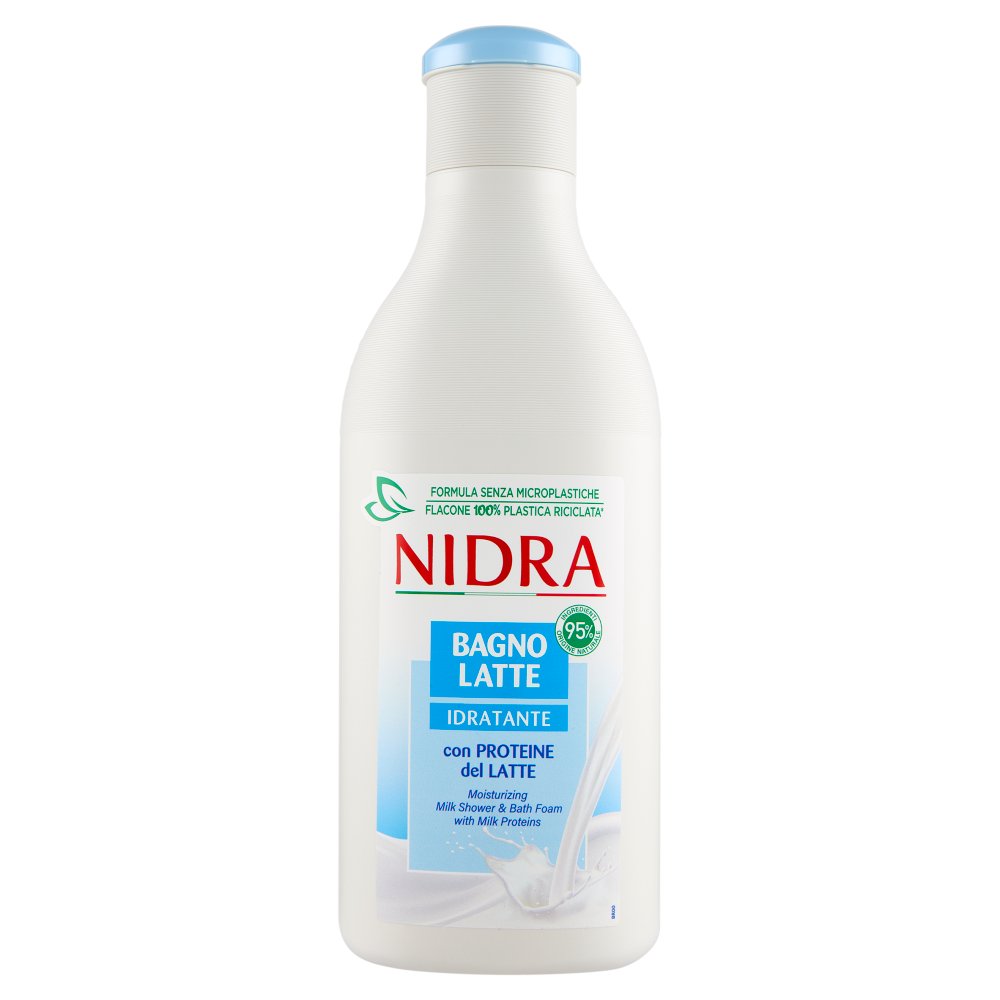 Nidra Bagnolatte Bianco Idratante Delicato Ml.750