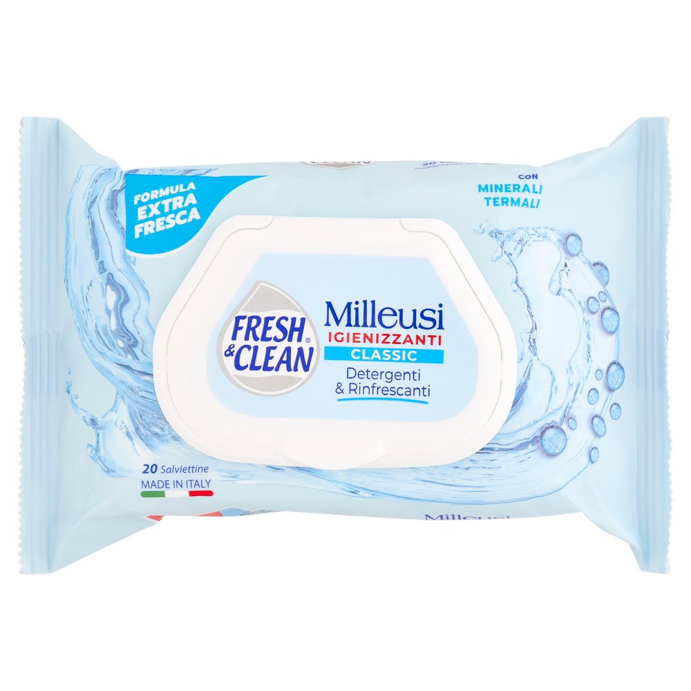Fresh & Clean Salviette Milleusi Pz.20