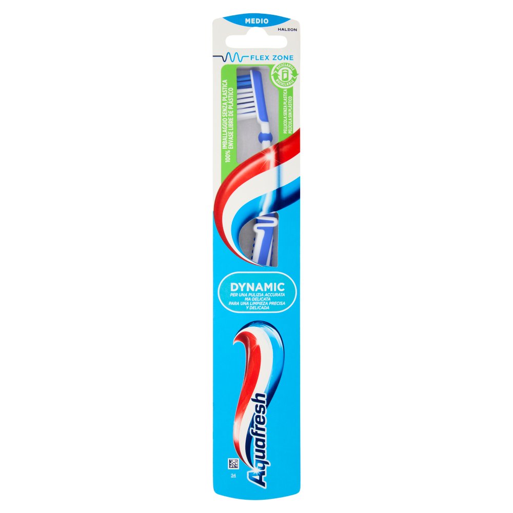 Aquafresh Spazzolino Flex Dinamic Setole Medie