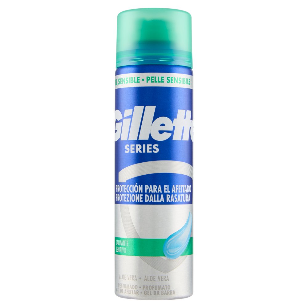 Gillette Series Gel Barba Pelli Sensibili Ml.200