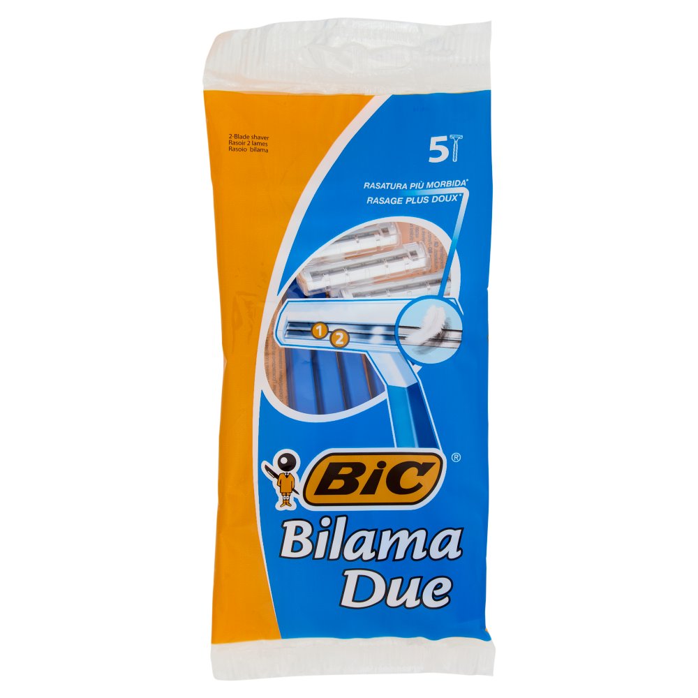 Bic Bilama Rasoi Doppia Lama Usa e Getta Pz.5