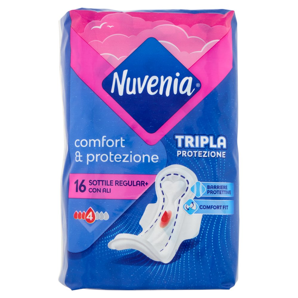 Nuvenia Assorbente Sottile Giorno con Ali Pz.16