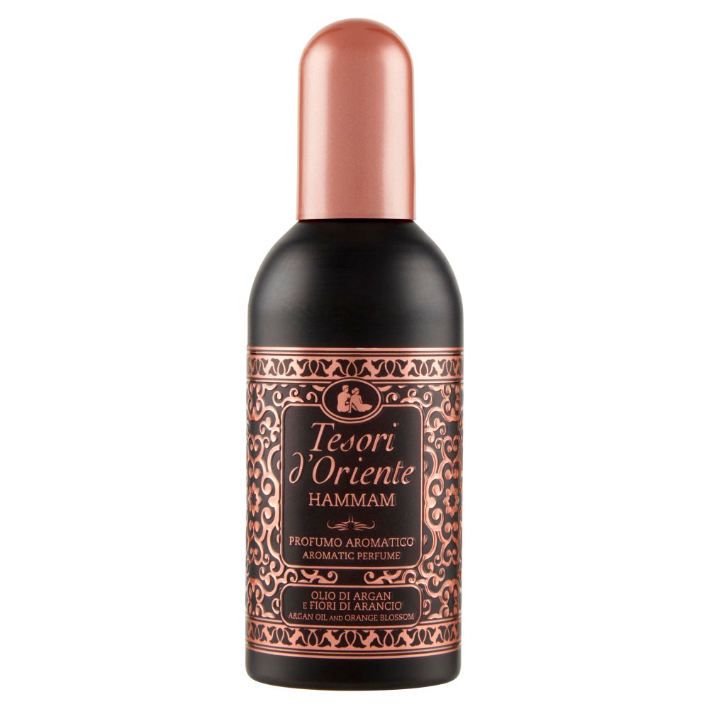 Tesori d'Oriente Profumo Aromatico Hammam Olio di Argan e Fiori di Arancio Ml.100