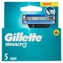 Gillette Mach3 Standard Ricambi Pz.5