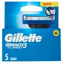 Gillette Mach3 Turbo 5 Ricambi
