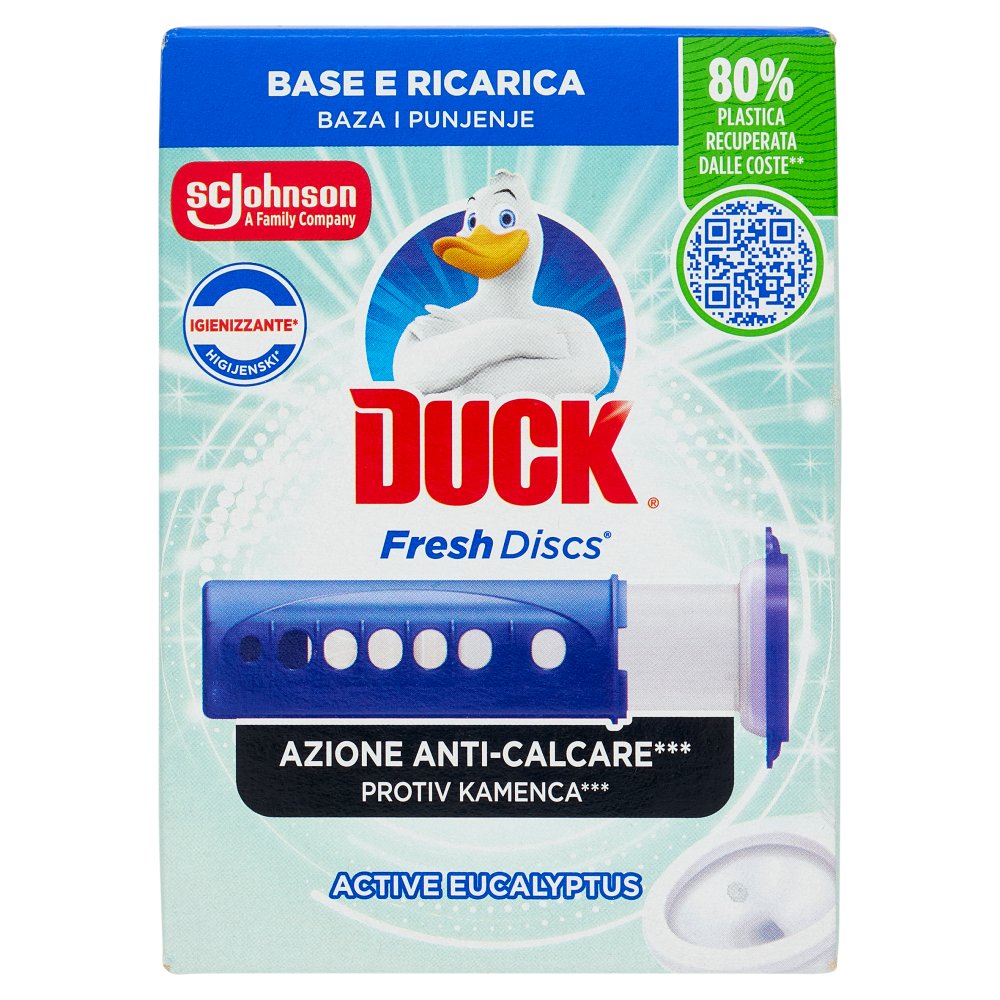 DUCK FRESH DISCS BASE EUCALIPTUS 6 PZ