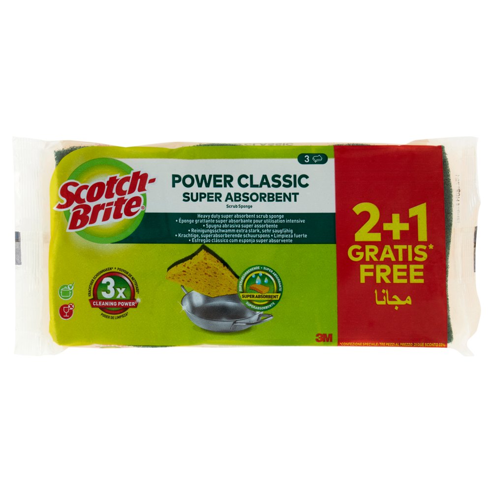 Scotch Brite Spugna Vegetale X2