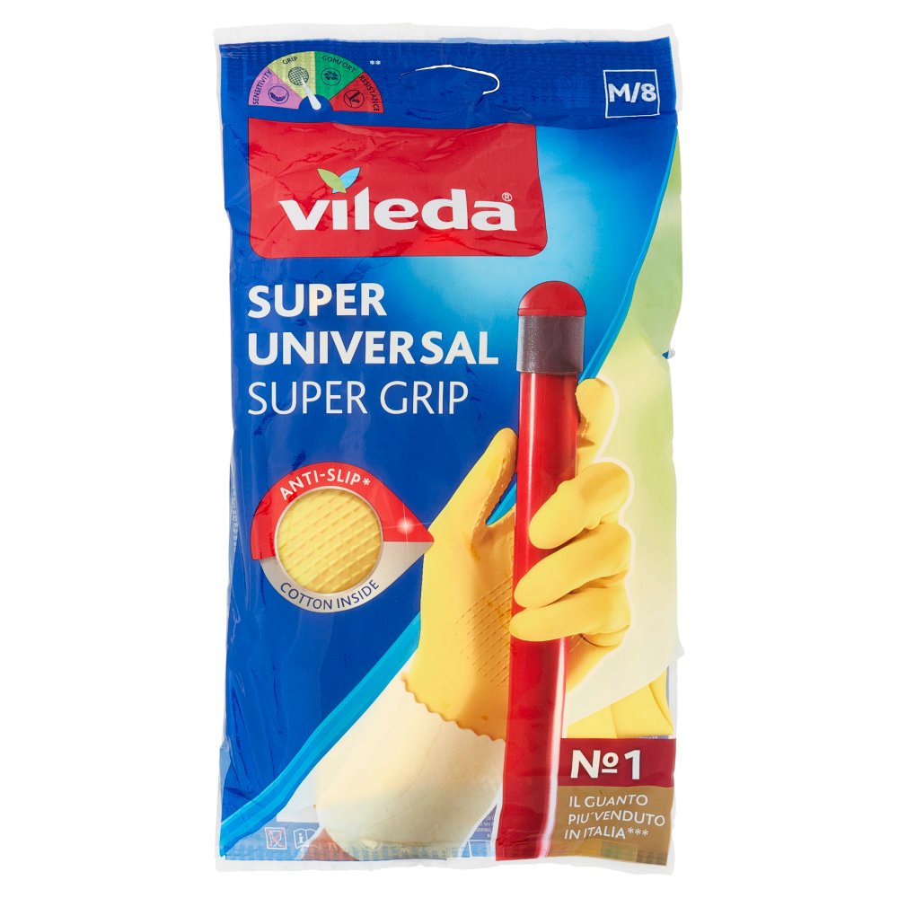 Vileda Guanti Super Universali Medi