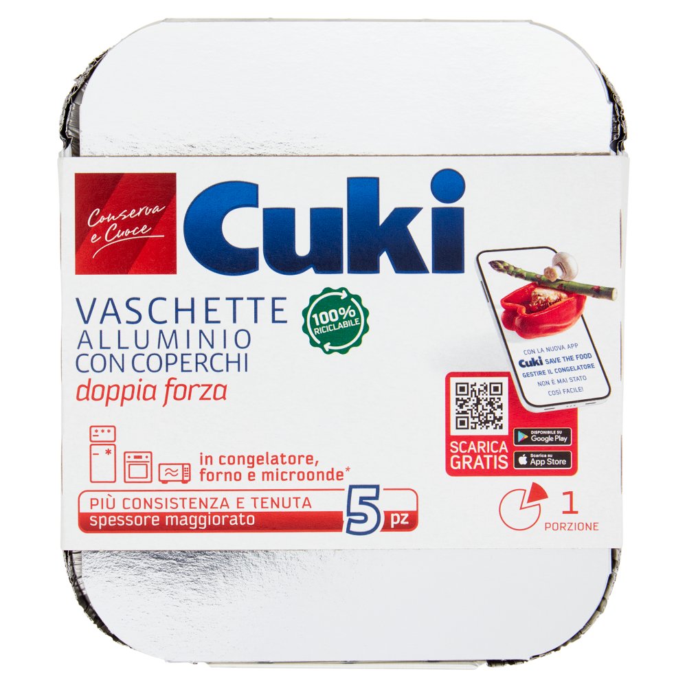 Cuki Contenitore Caldo Gelo con Coperchio