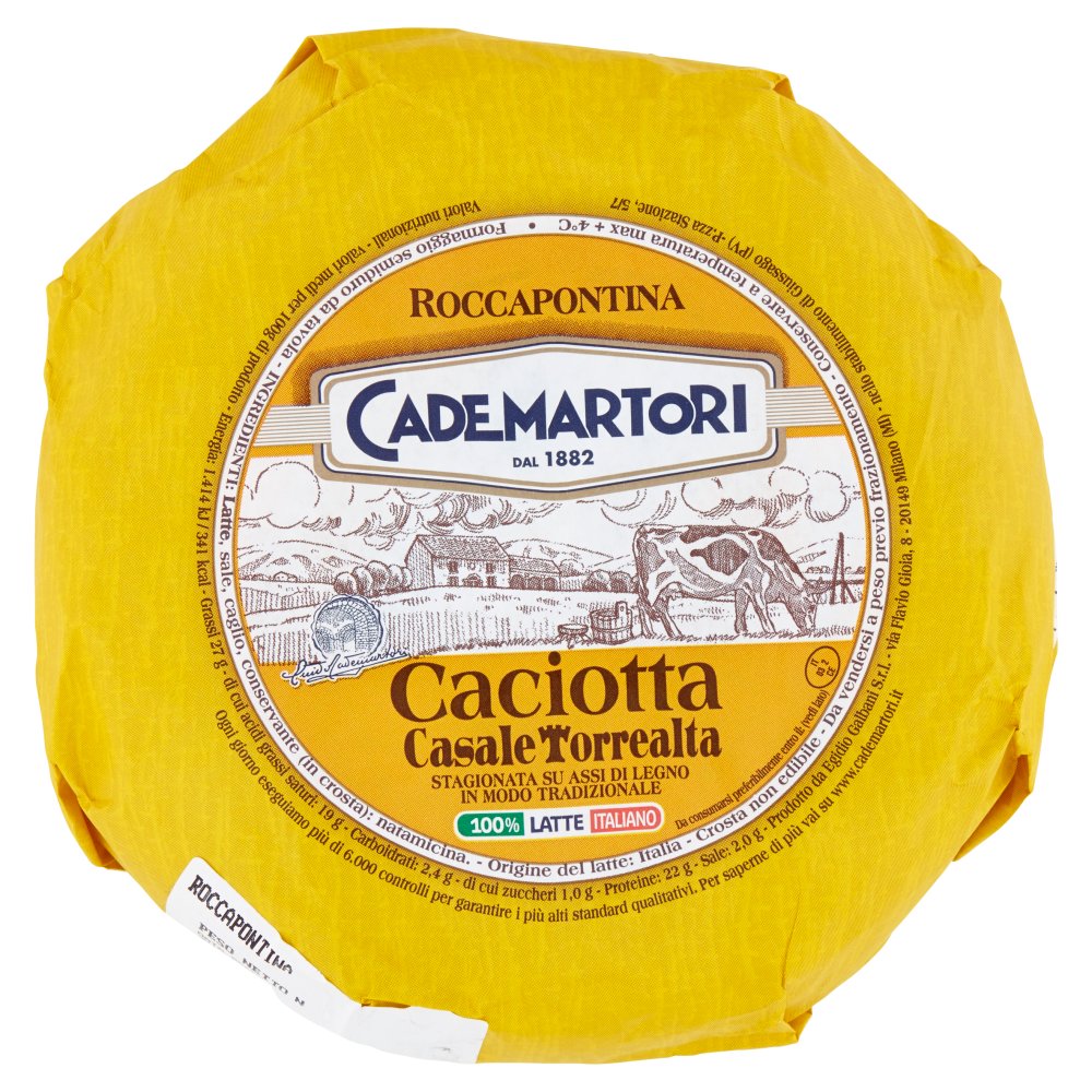 CADEMARTORI CACIOTTA ROCCAPONTINA