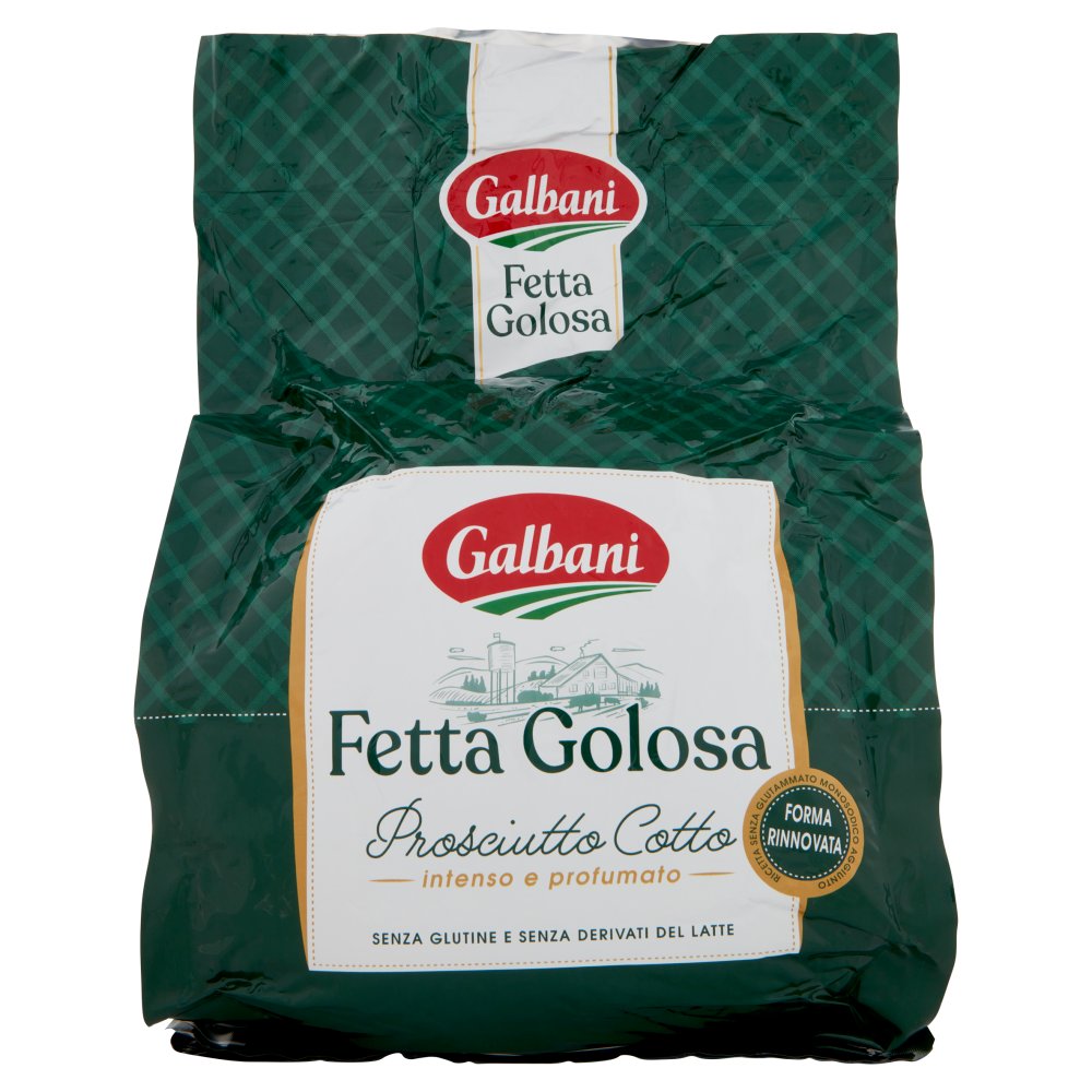Galbani Prosciutto Cotto Fetta Golosa Kg.8 Pz.2
