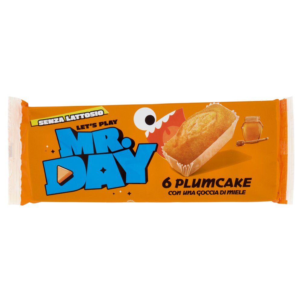 Mr.Day Plumcake con una Goccia di Miele Pz.6 Gr.190