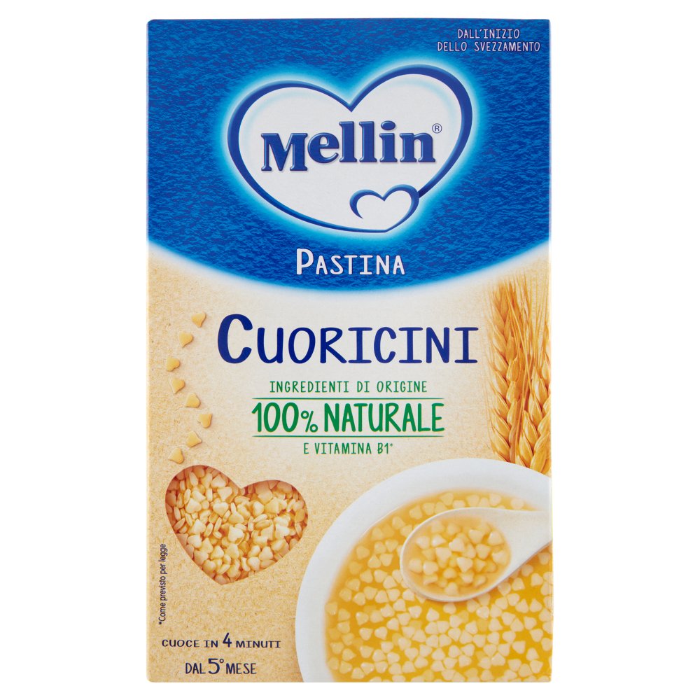 MELLIN PASTINA CUORICINI GR.320