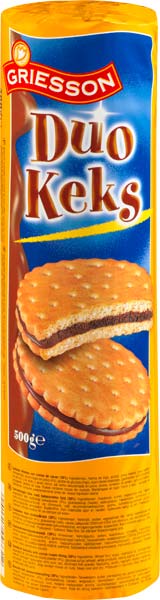 Griesson Biscotti Farciti Cacao Gr.500