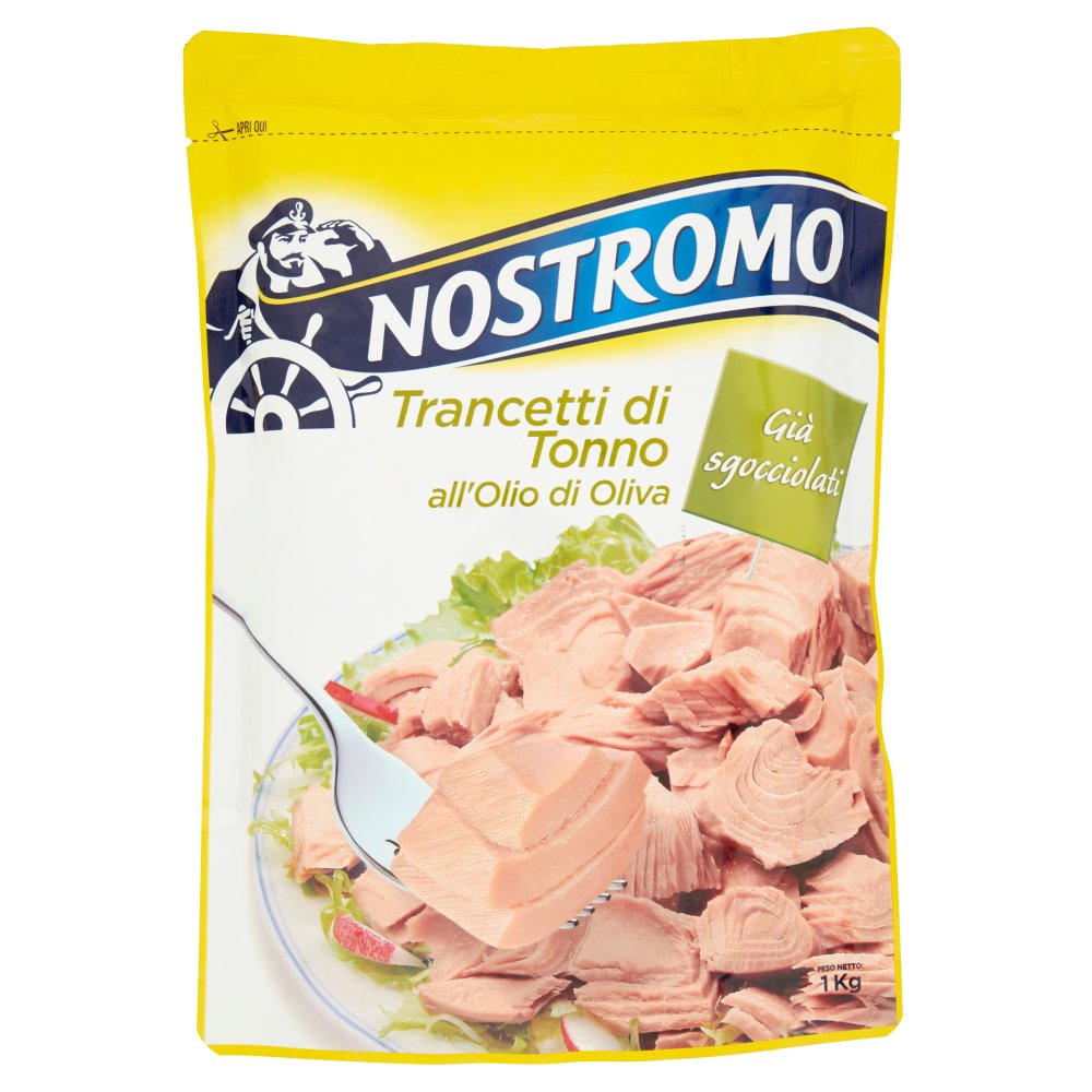 Nostromo Trancetti di Tonno all’Olio di Oliva Kg.1