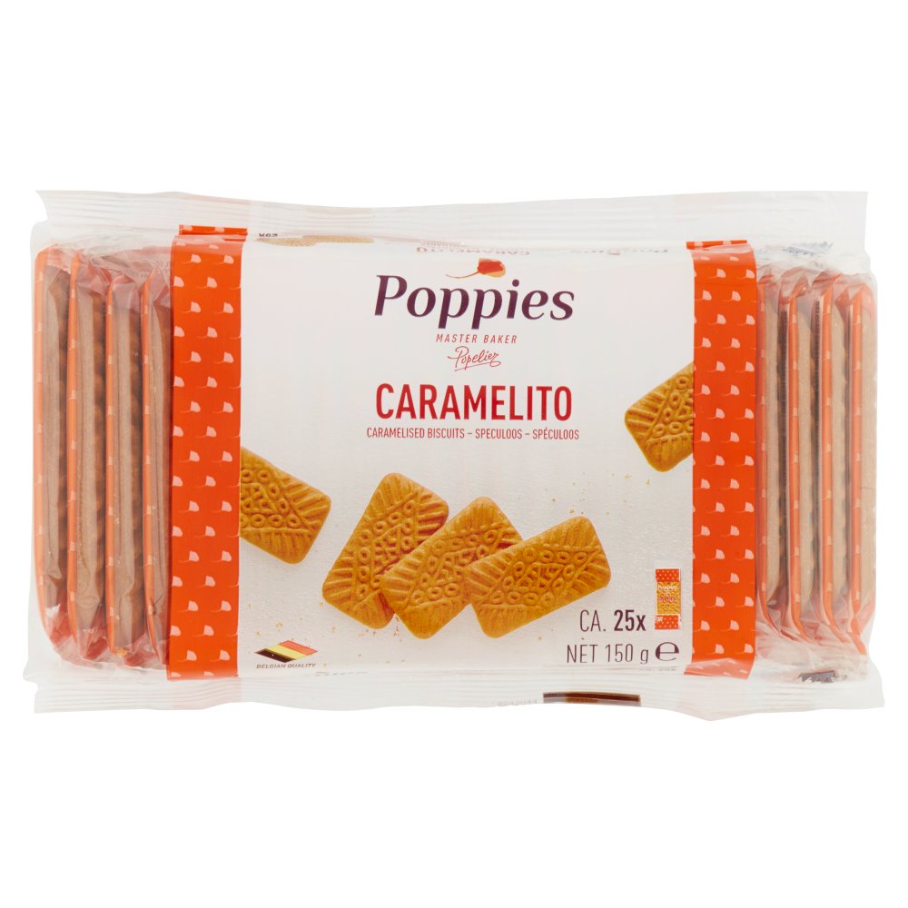 Poppies Caramelito Biscotto Gr.150