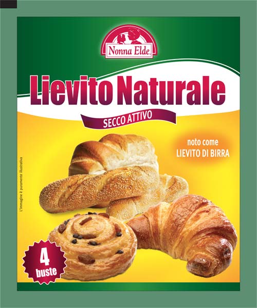 Nonna Elde Lievito di Birra Secco 4 Bustine Gr.10